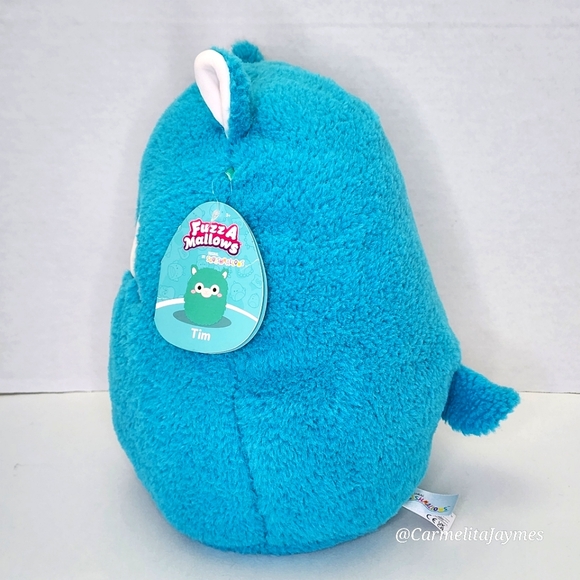 TIM 🦙 Blue Alpaca FuzzAMallow Original Squishmallow by Kelly Toy ☆ NWT ☆ - Picture 2 of 10